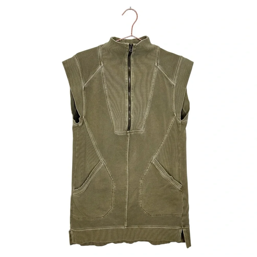 Daily Practice by Anthropologie Meru Zip-Front Mini Dress - Picture 2 of 7